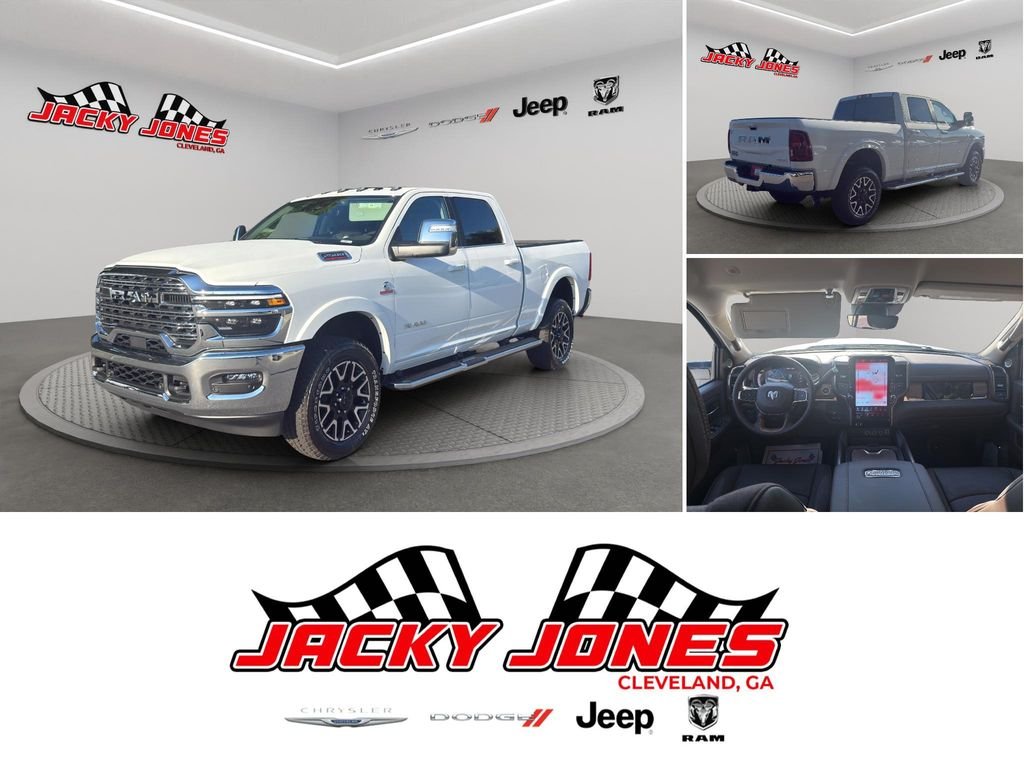 New 2026 Bright White Clearcoat RAM Longhorn image 1