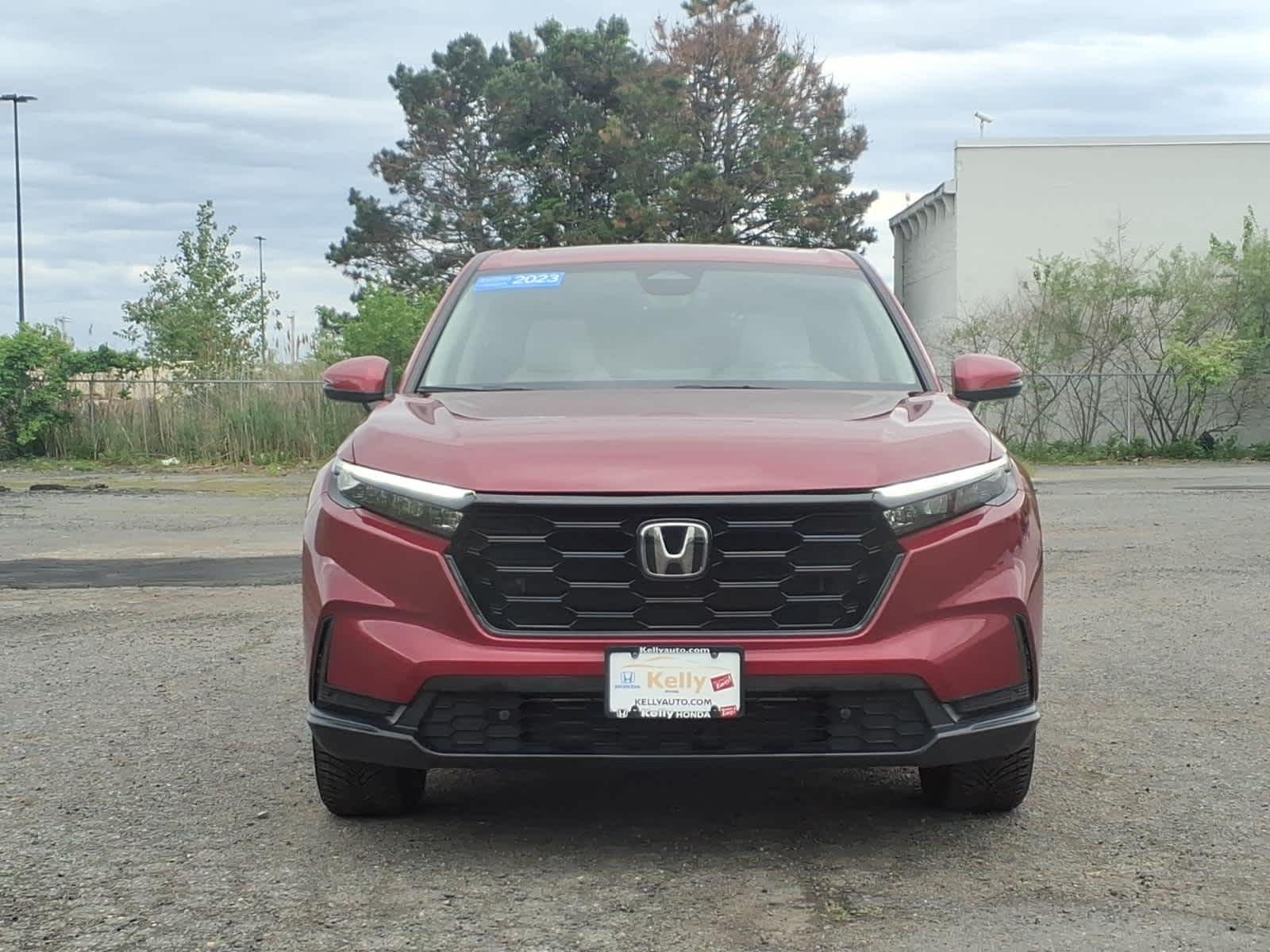 Certified Used 2023 Radiant Red Metallic Honda EX-L image 2