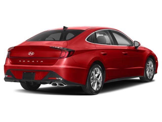 Used 2023 Ultimate Red Hyundai SEL image 2