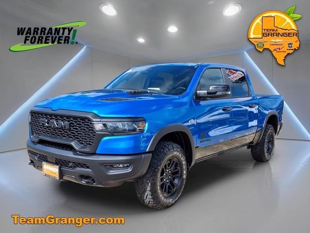 New 2026 Hydro Blue Pearl-Coat Exterior Paint RAM Rebel image 3