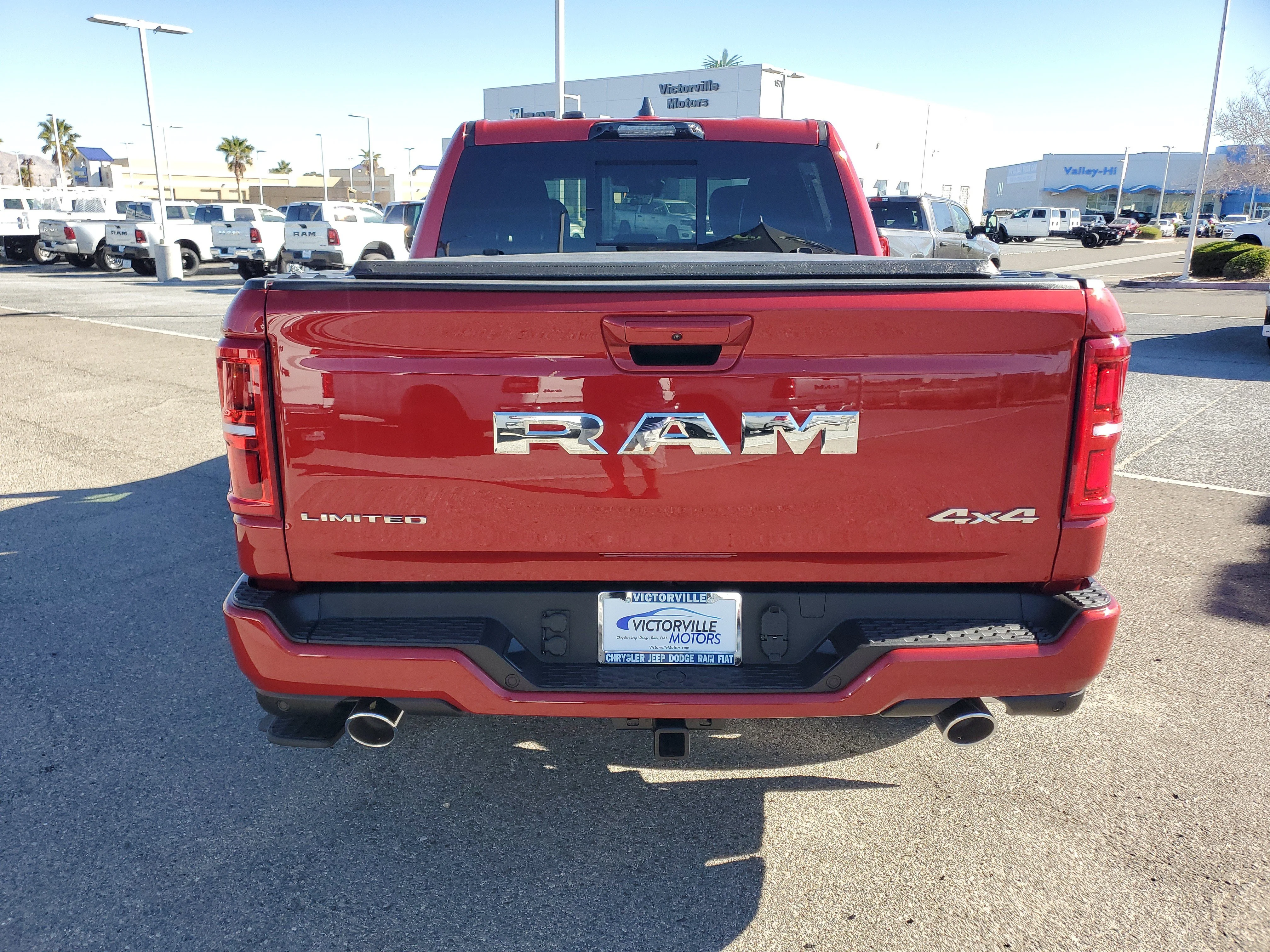 New 2026 Molten Red Pearlcoat RAM Limited image 4