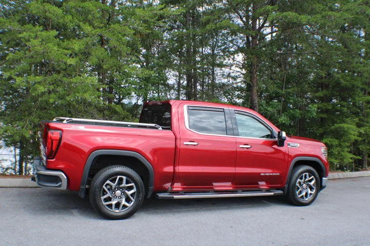 Certified Used 2023 Volcanic Red Tintcoat GMC SLT image 2
