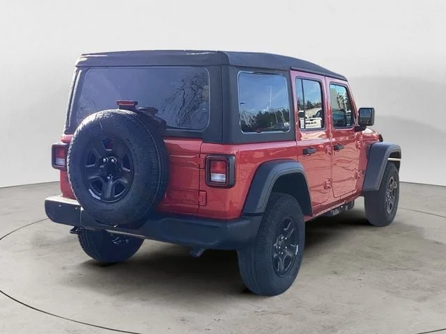 New 2026 Firecracker Red Clearcoat Jeep 4-DOOR SPORT image 6