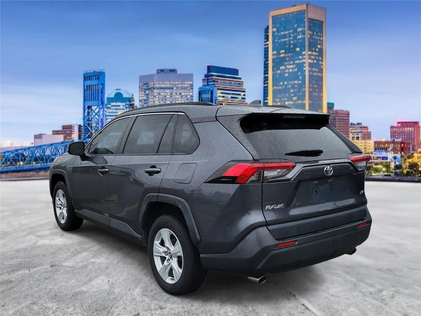 Used 2019 Toyota RAV4 XLE with VIN JTMW1RFV7KD503745 for sale in Bogart, GA