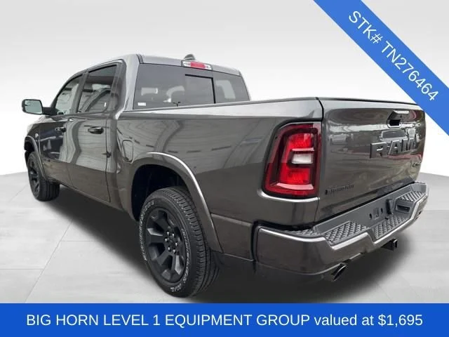 New 2026 Granite Crystal Metallic Clear-Coat Exterior Paint RAM Big Horn image 5