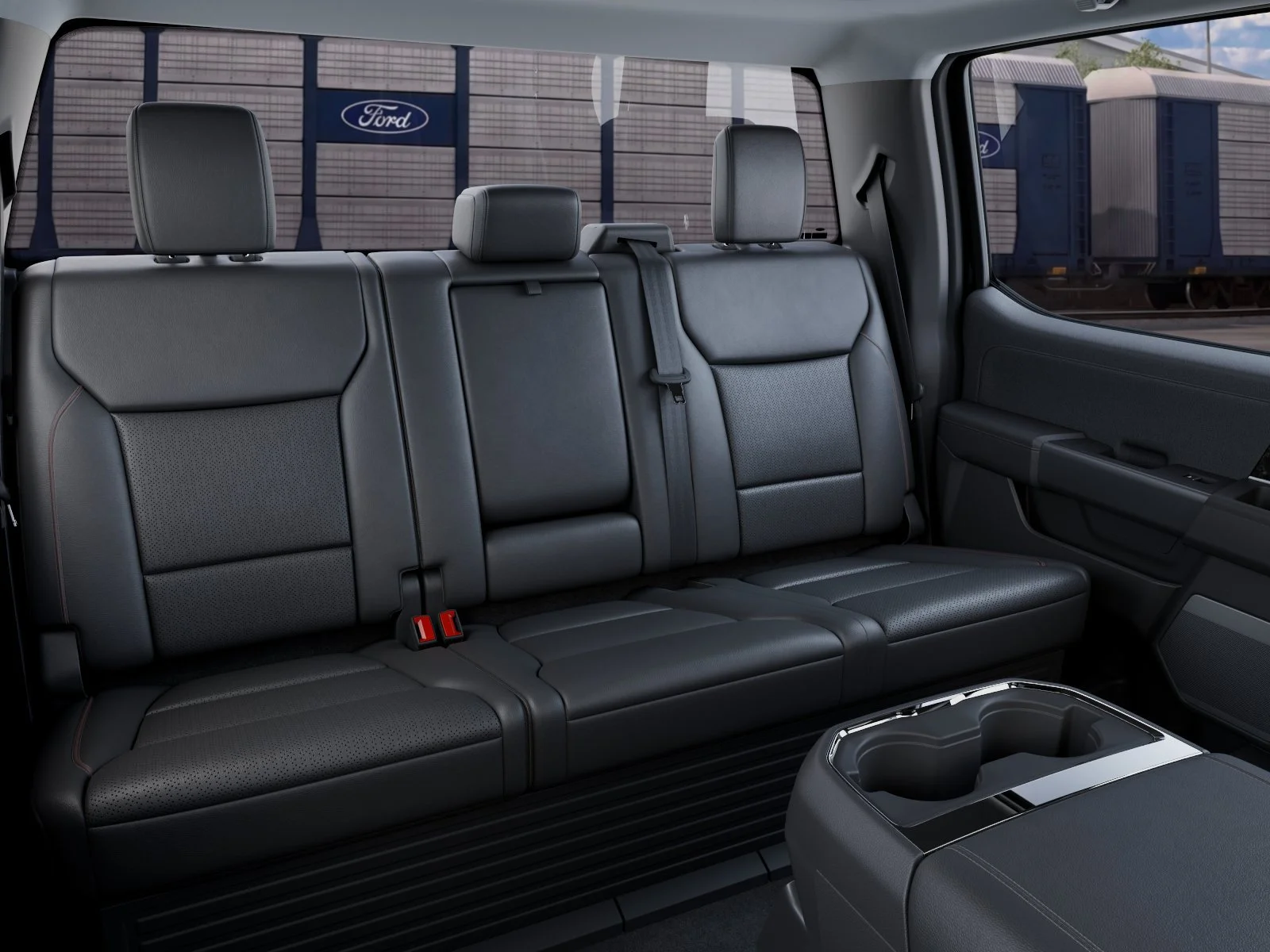 New 2027 Agate Black Metallic Ford LARIAT image 11