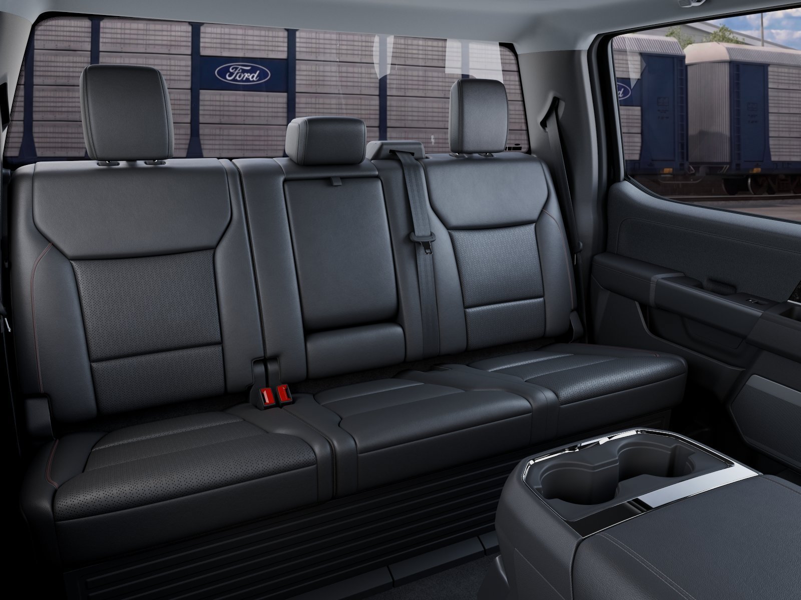 New 2027 Agate Black Metallic Ford LARIAT image 11