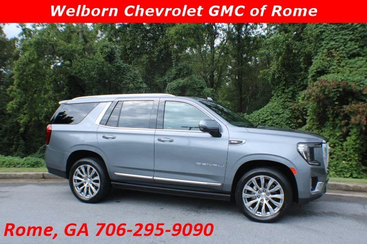 Certified Used 2022 SATIN STEEL METALLIC GMC Denali image 1