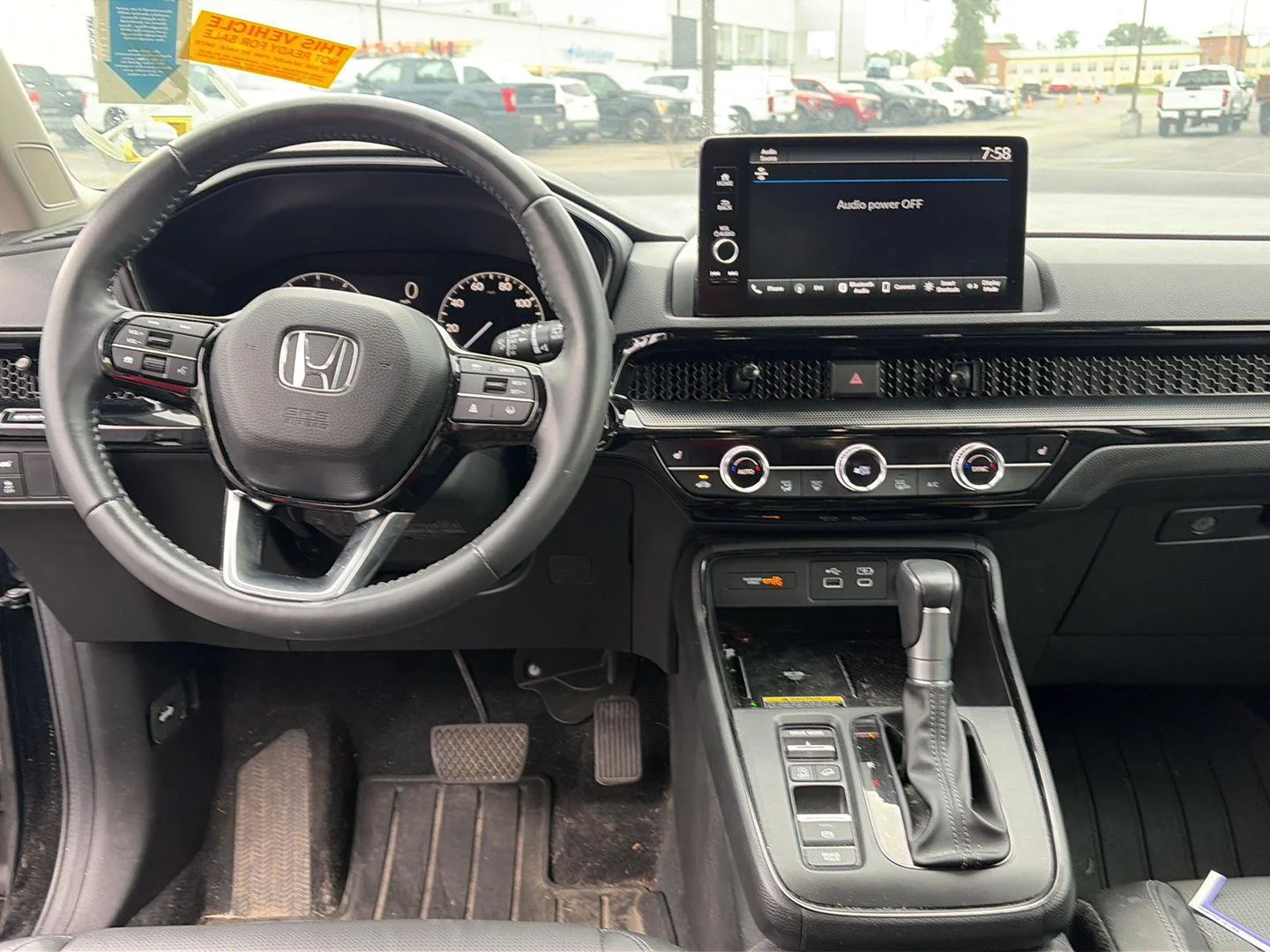 Used 2024 Crystal Black Pearl Honda EX-L image 2