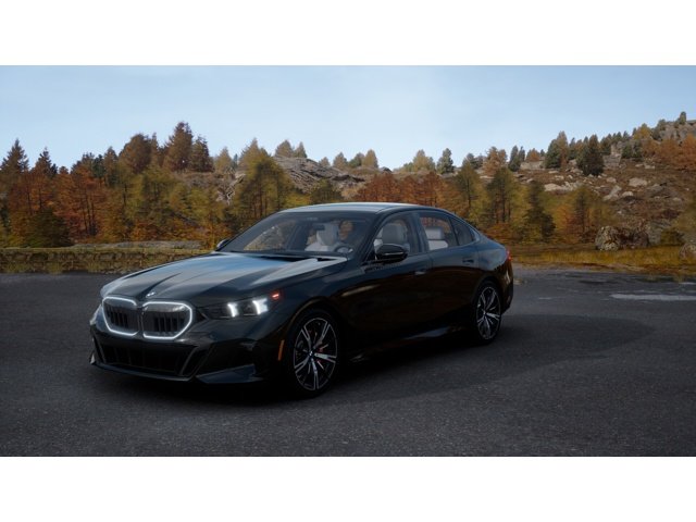 New 2027 Black Sapphire Metallic BMW 530i image 1
