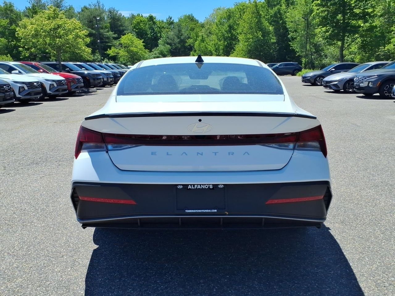 New 2026 Serenity White Hyundai SEL Sport image 5