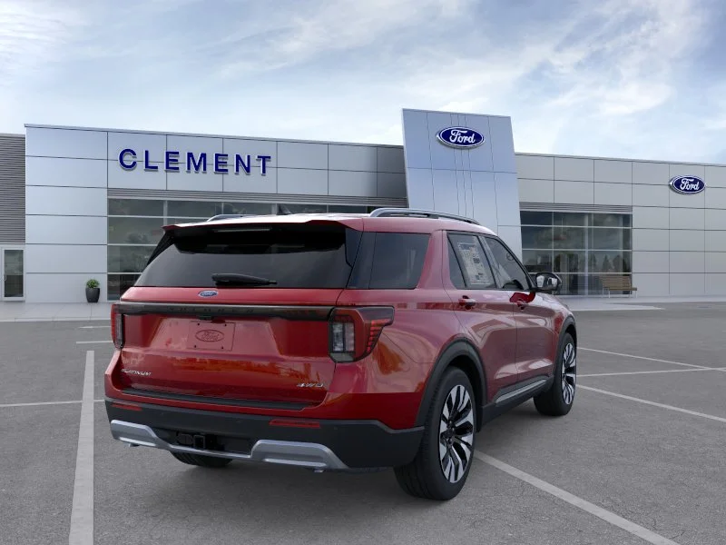 New 2026 Rapid Red Metallic Tinted Clearcoat Ford Platinum™ image 8