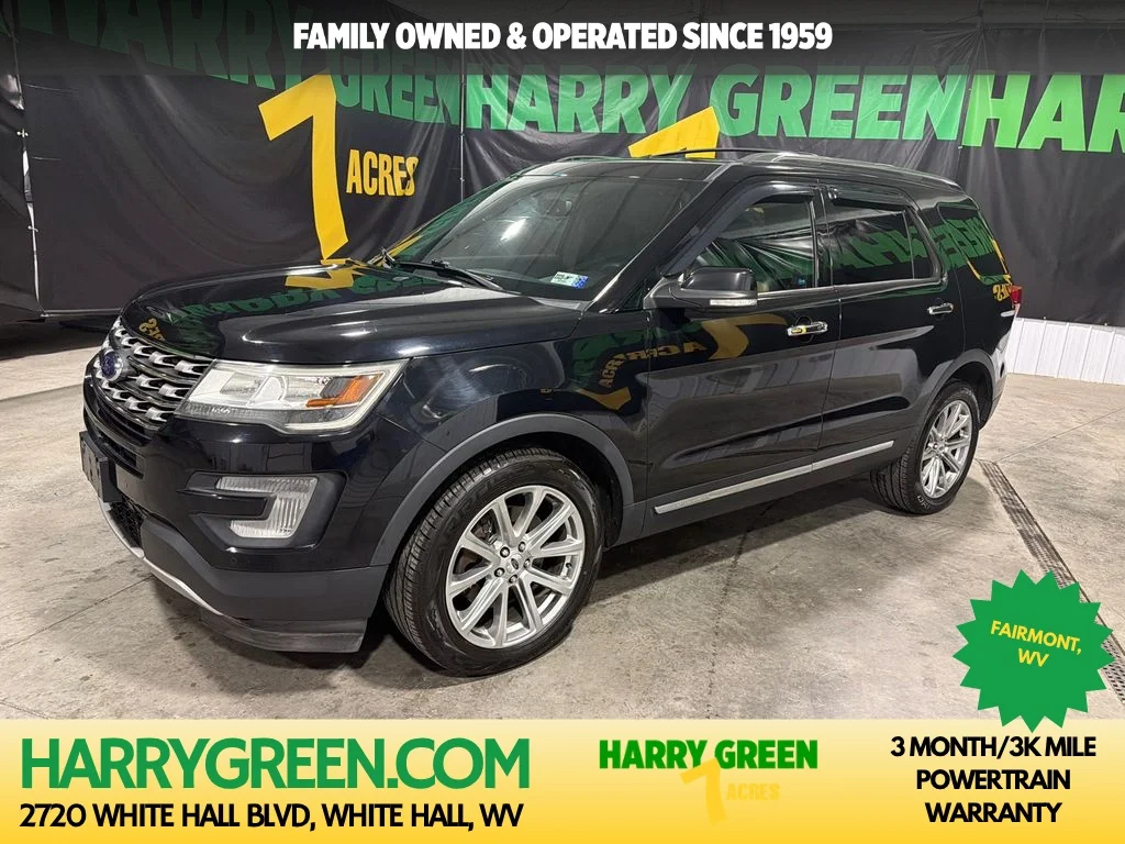 Used 2017 Shadow Black Ford Limited image 1