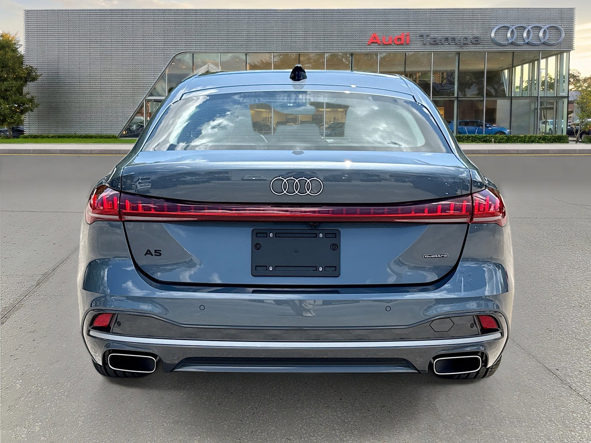 New 2026 Horizon Blue Metallic Audi Premium image 4