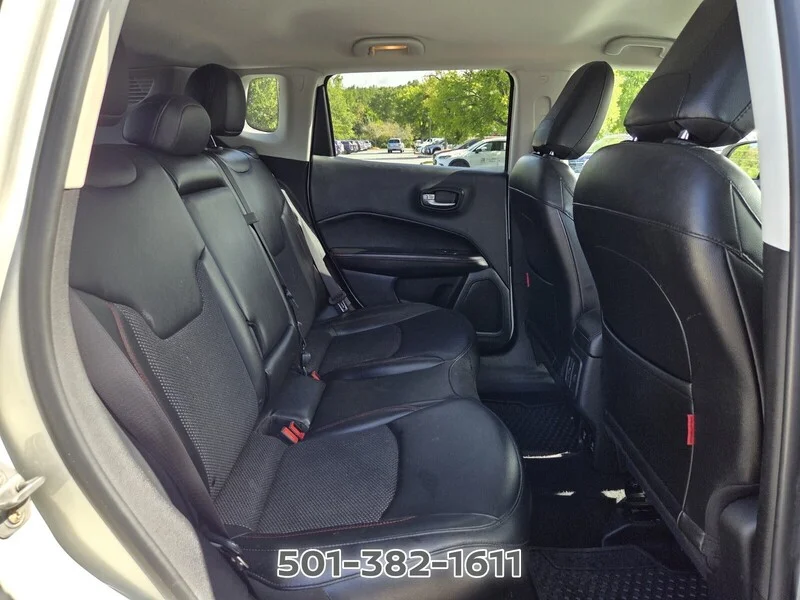 Used 2021 White Clearcoat JEEP TRAILHAWK 4X4 image 19