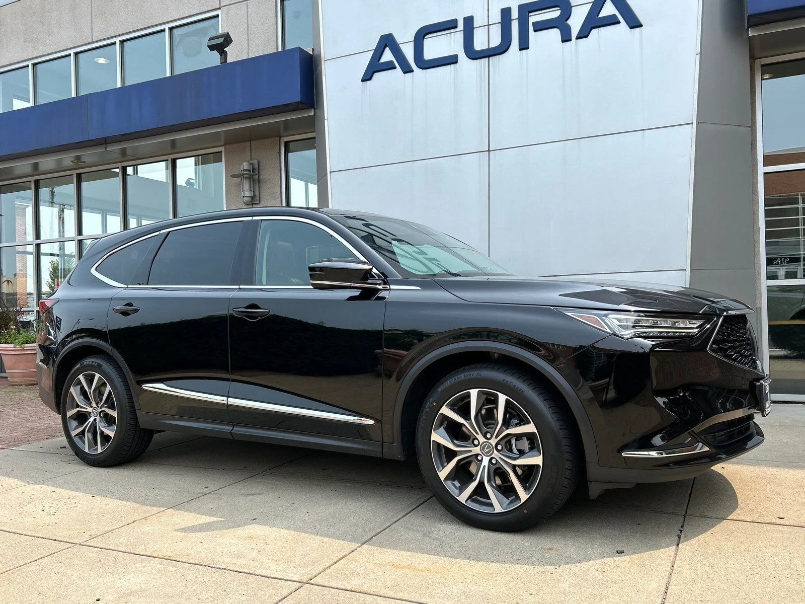 Certified Used 2024 Majestic Black Pearl Acura SH-AWD TECH image 1