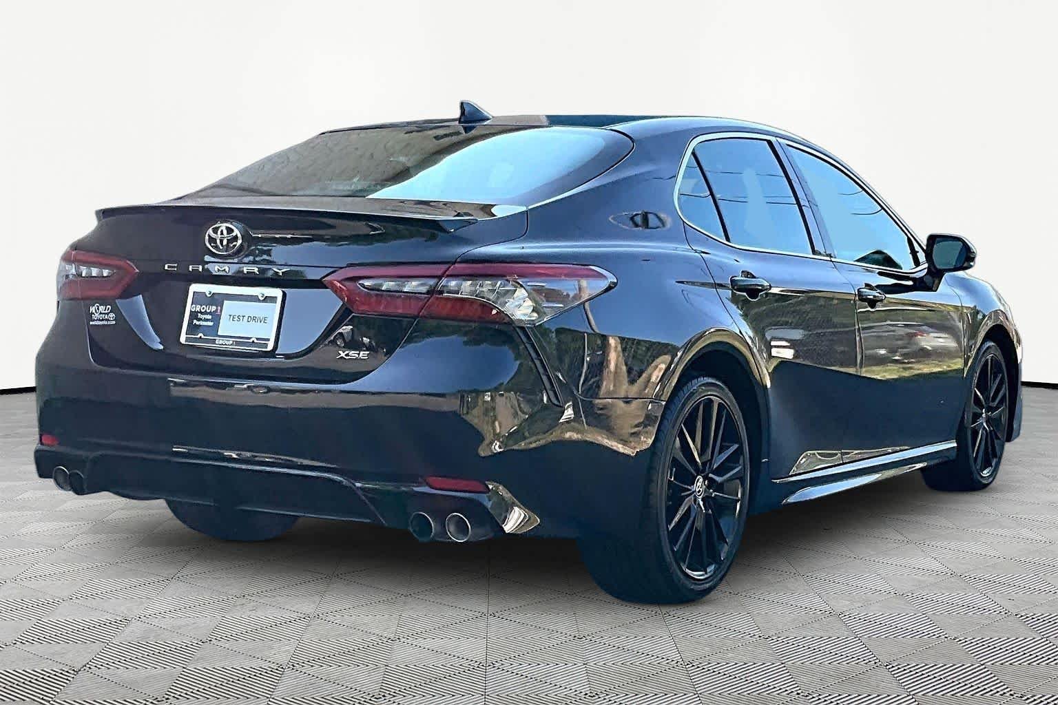 Used 2024 Midnight Black Metallic Toyota XSE image 13
