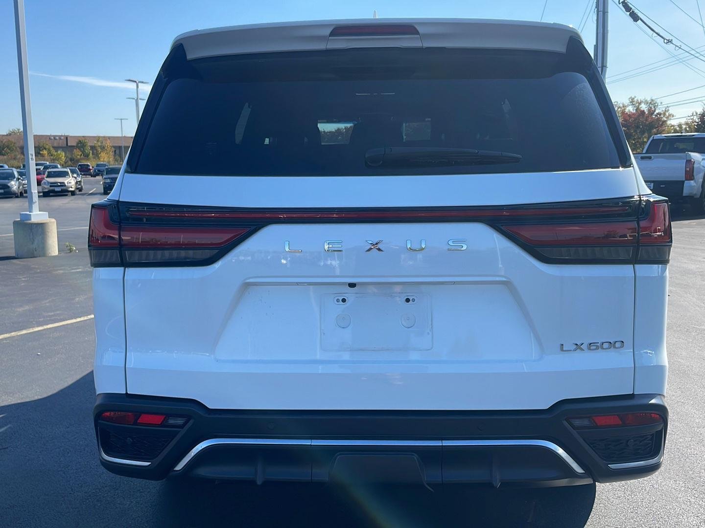 Used 2024 Ultra White Lexus LX 600 F SPORT image 17