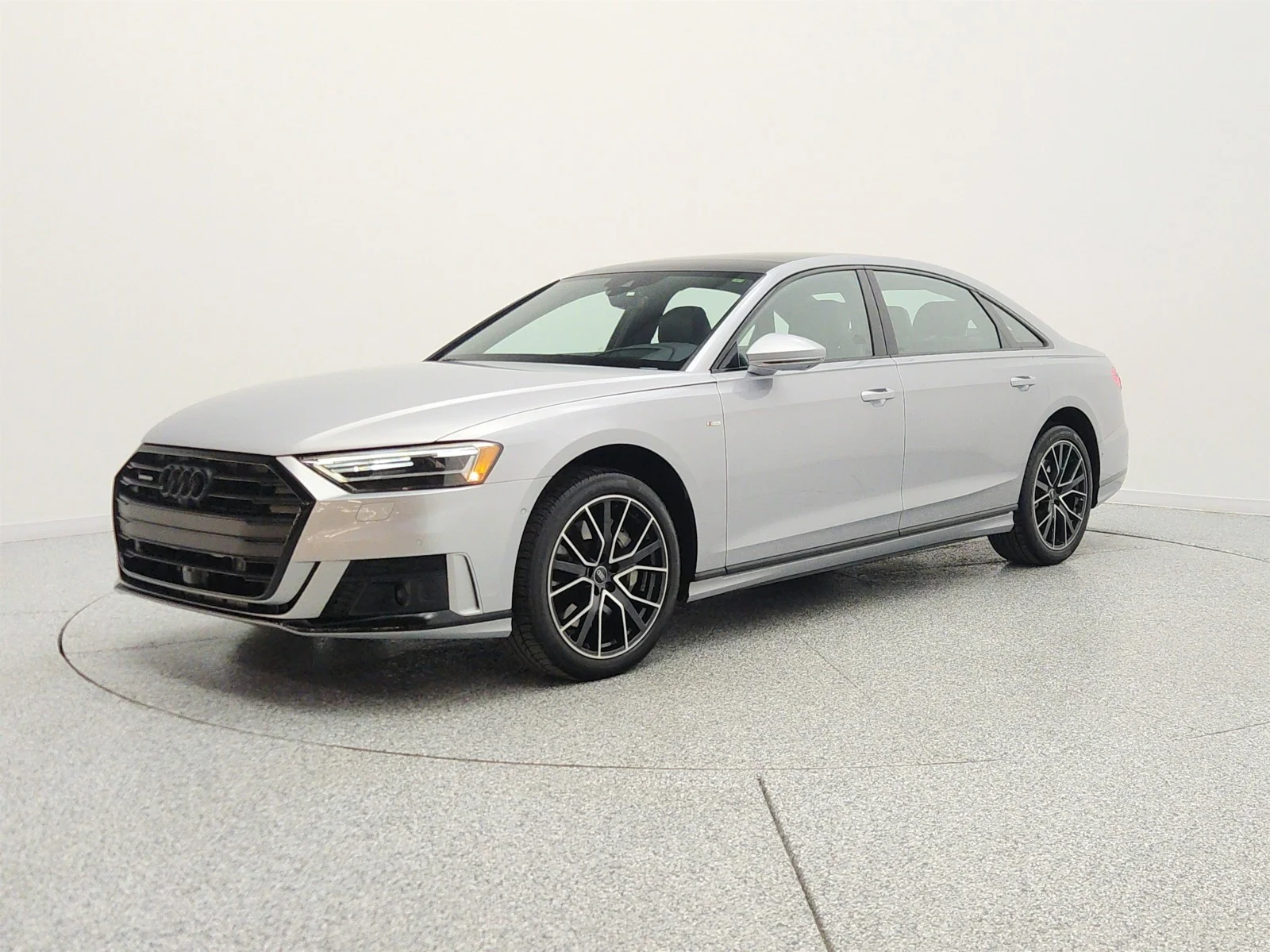 Used 2021 Florett Silver Metallic Audi L 55 TFSI quattro image 1