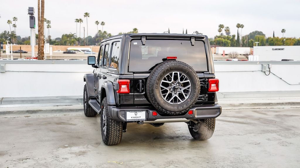 New 2026 Black Clearcoat Jeep Sahara image 7