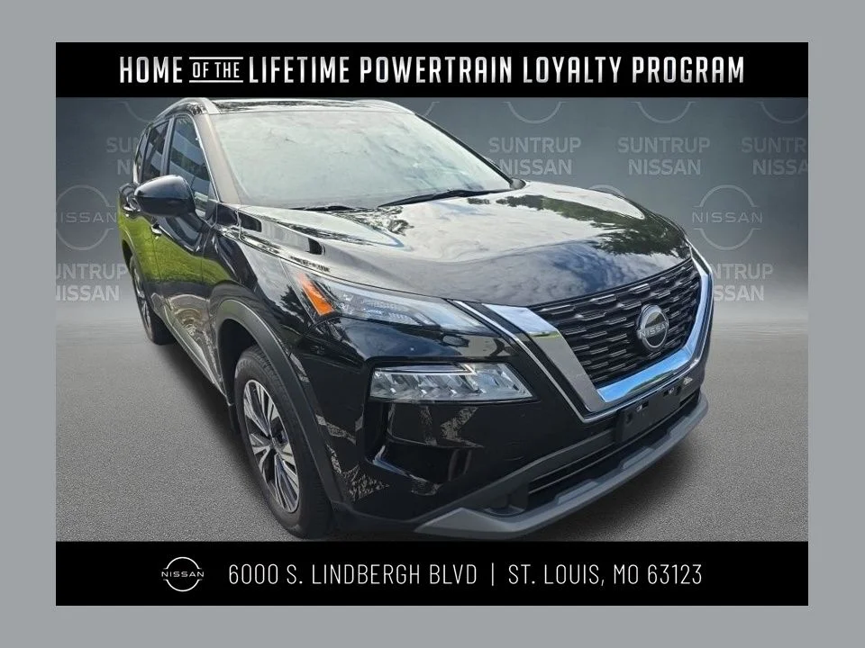 Used 2023 Black Nissan SV image 1