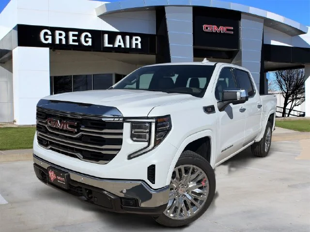 New 2026 White GMC SLT image 1