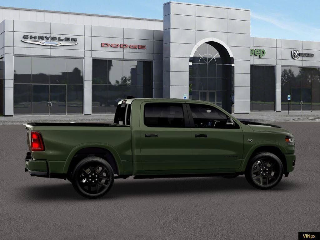 New 2026 Serrano-Green Metallic Exterior Paint RAM Laramie image 15