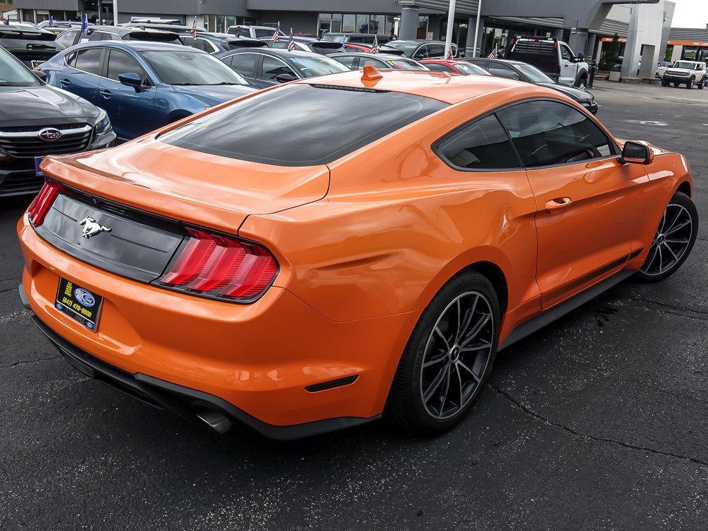 Used 2021 Orange Ford EcoBoost image 10