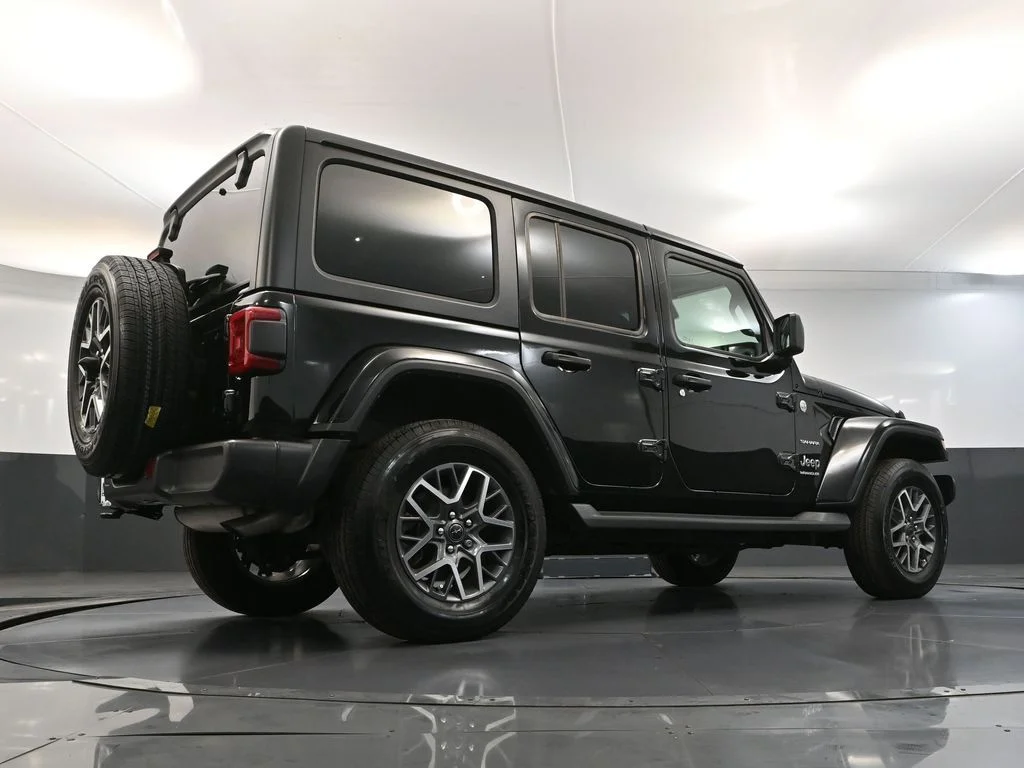 Certified Used 2024 Black Jeep Sahara image 47