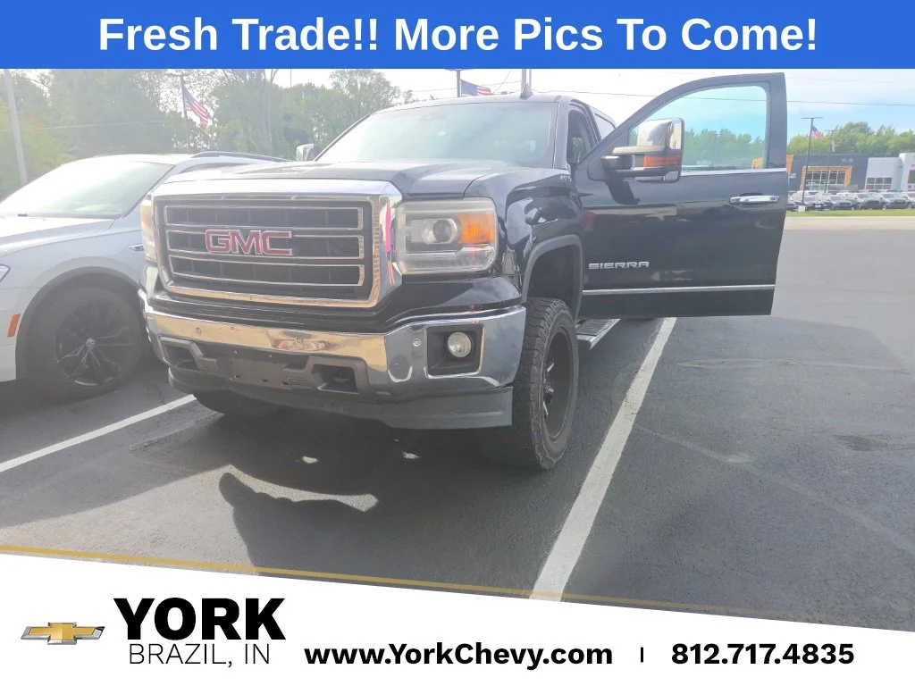 Used 2015 Black GMC SLT image 1