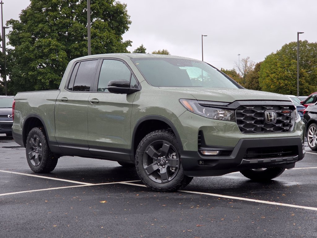 New 2026 Ash Green Metallic Honda TrailSport image 2