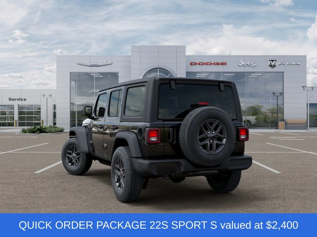 New 2026 Black Jeep Sport S image 3