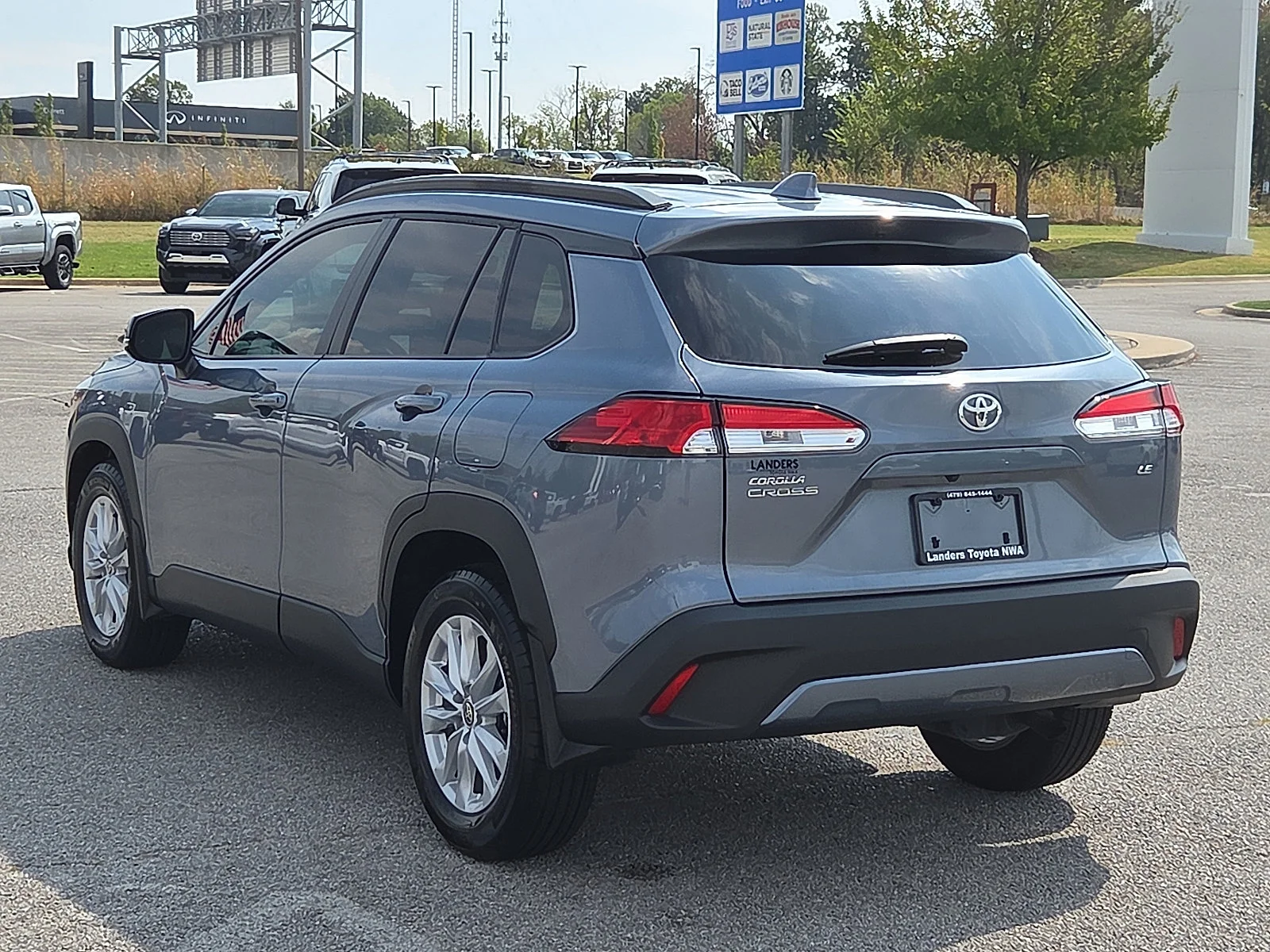 Used 2024 Celestite Toyota LE image 4