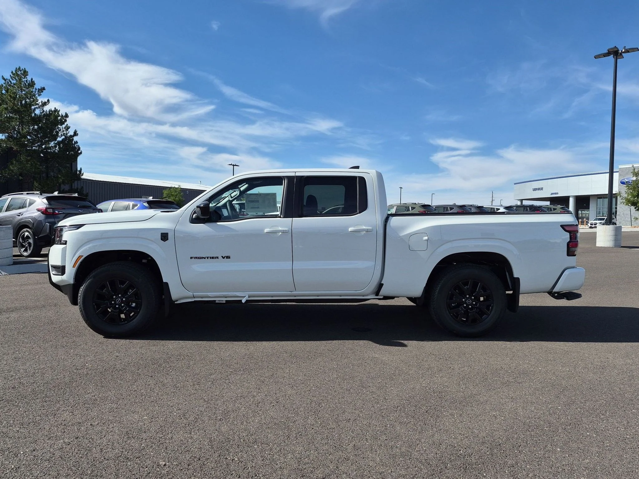 New 2027 Glacier White Nissan Crew Cab SV Long Bed image 9