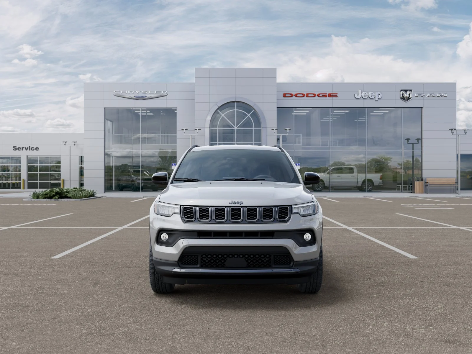 New 2026 Silver Zynith Metallic Clear-Coat Exterior Paint Jeep Latitude Altitude image 58