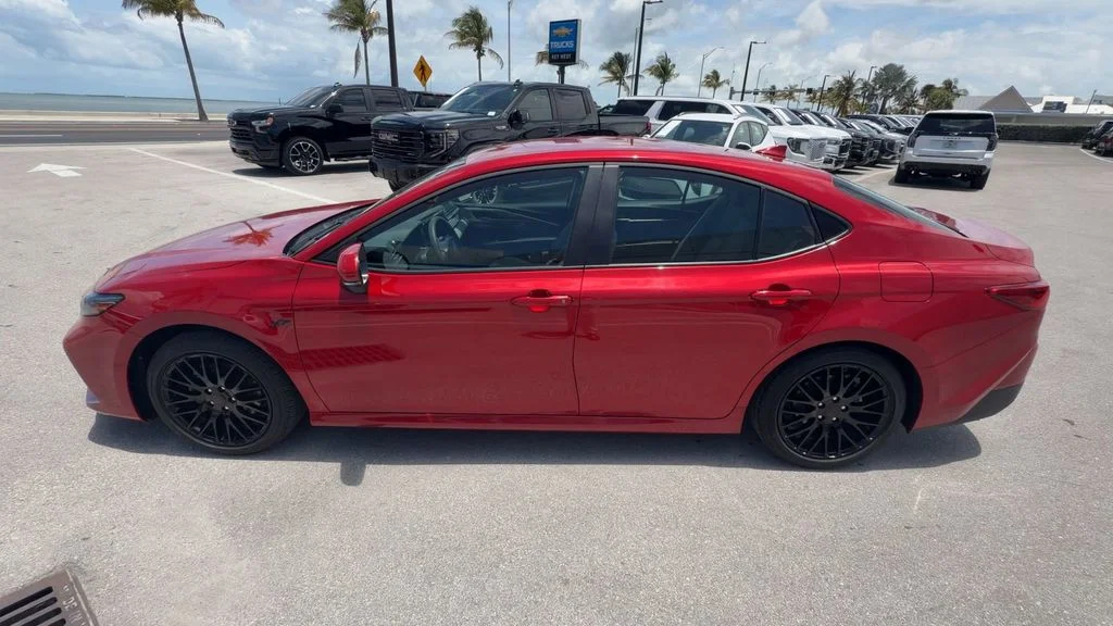 Used 2025 Red Toyota LE image 5
