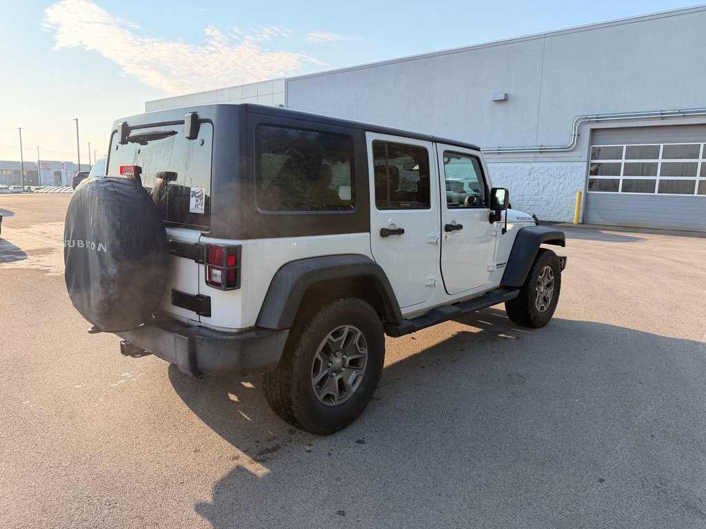 Used 2016 Bright White Clearcoat Jeep Rubicon image 4