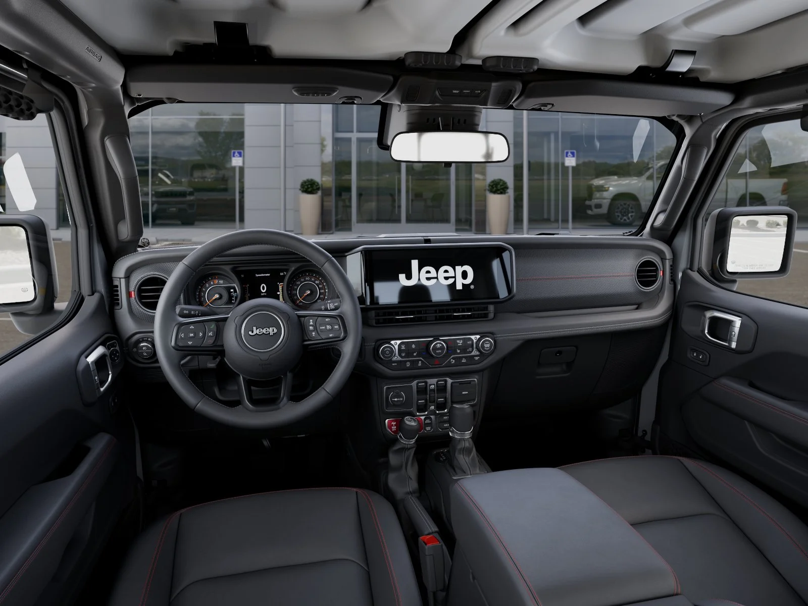 New 2026 Bright White Clearcoat Jeep Rubicon image 41