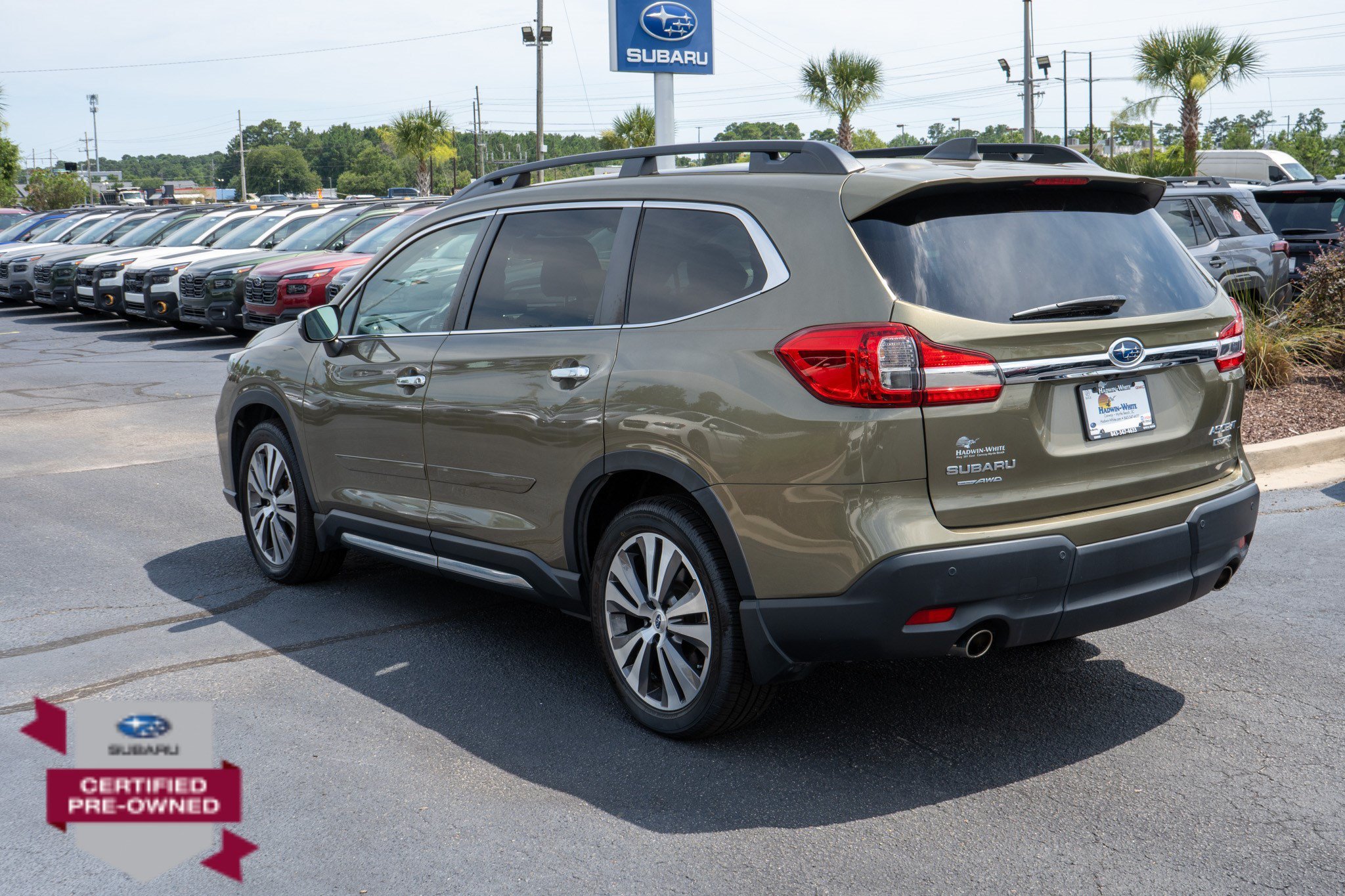 Certified Used 2022 Autumn Green Metallic Subaru Touring image 5