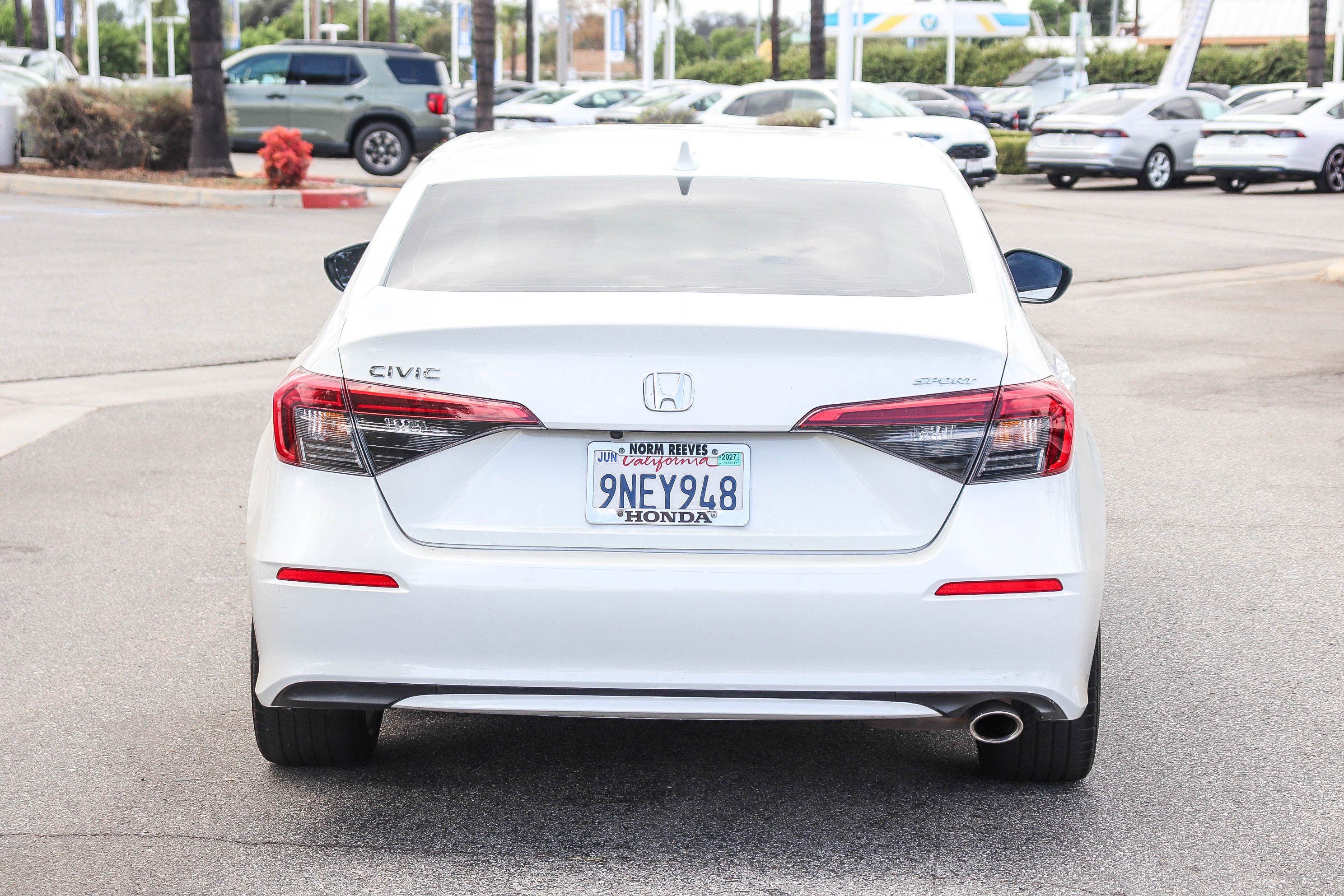 Certified Used 2024 Platinum White Pearl Honda Sport image 11