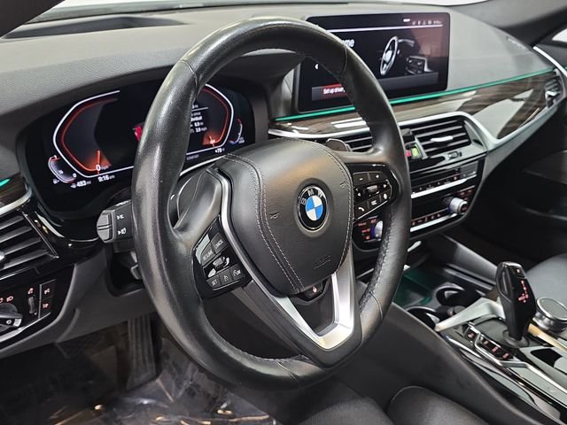 Certified Used 2023 Mineral White Metallic BMW 530i xDrive image 12