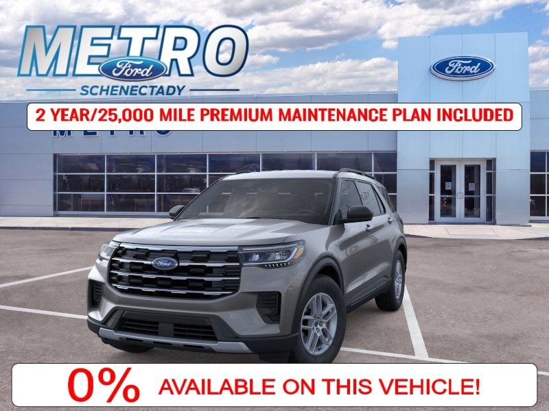 New 2026 Carbonized Gray Metallic Ford Active image 3