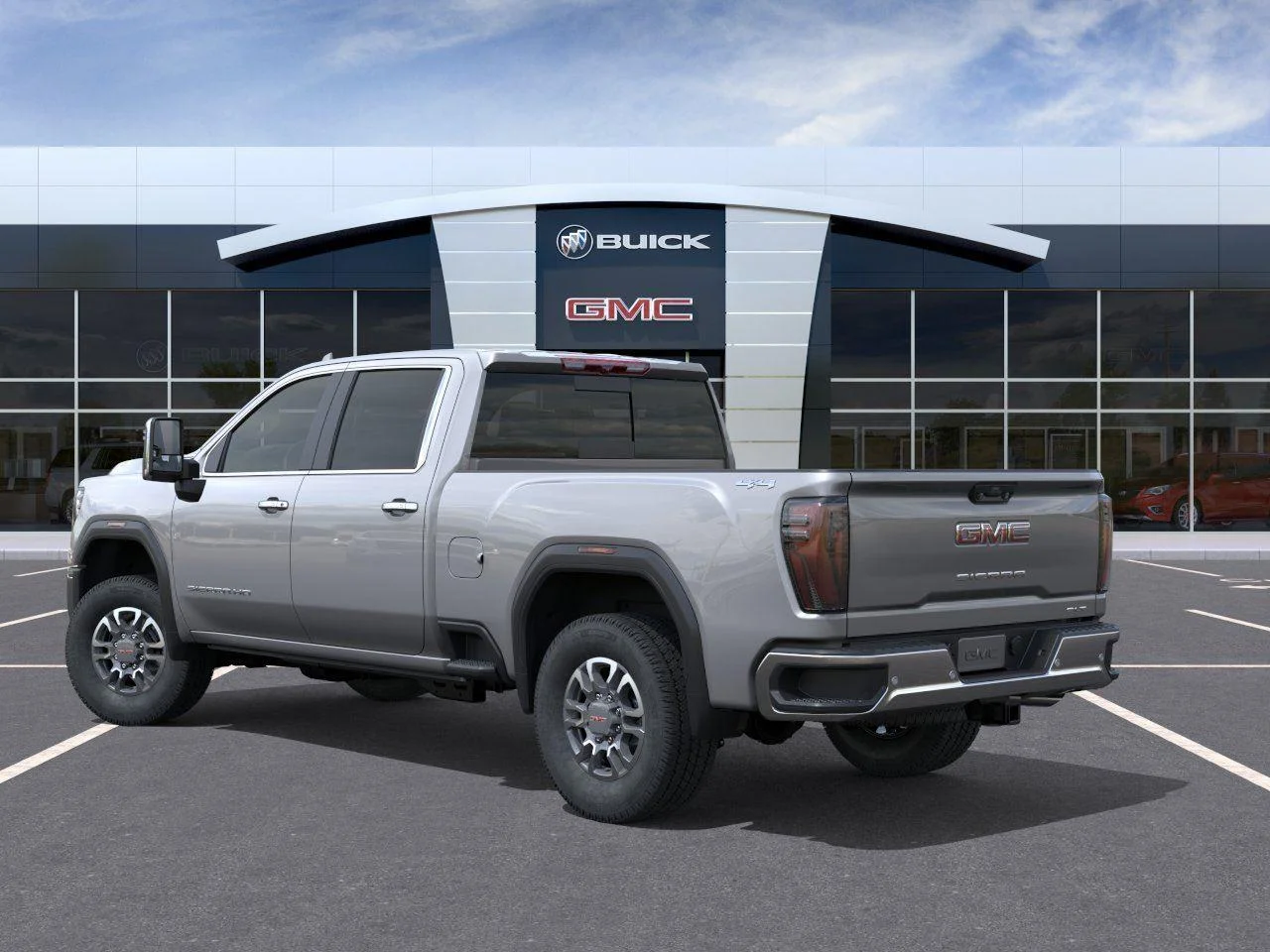 New 2026 Sterling Metallic GMC SLT image 3