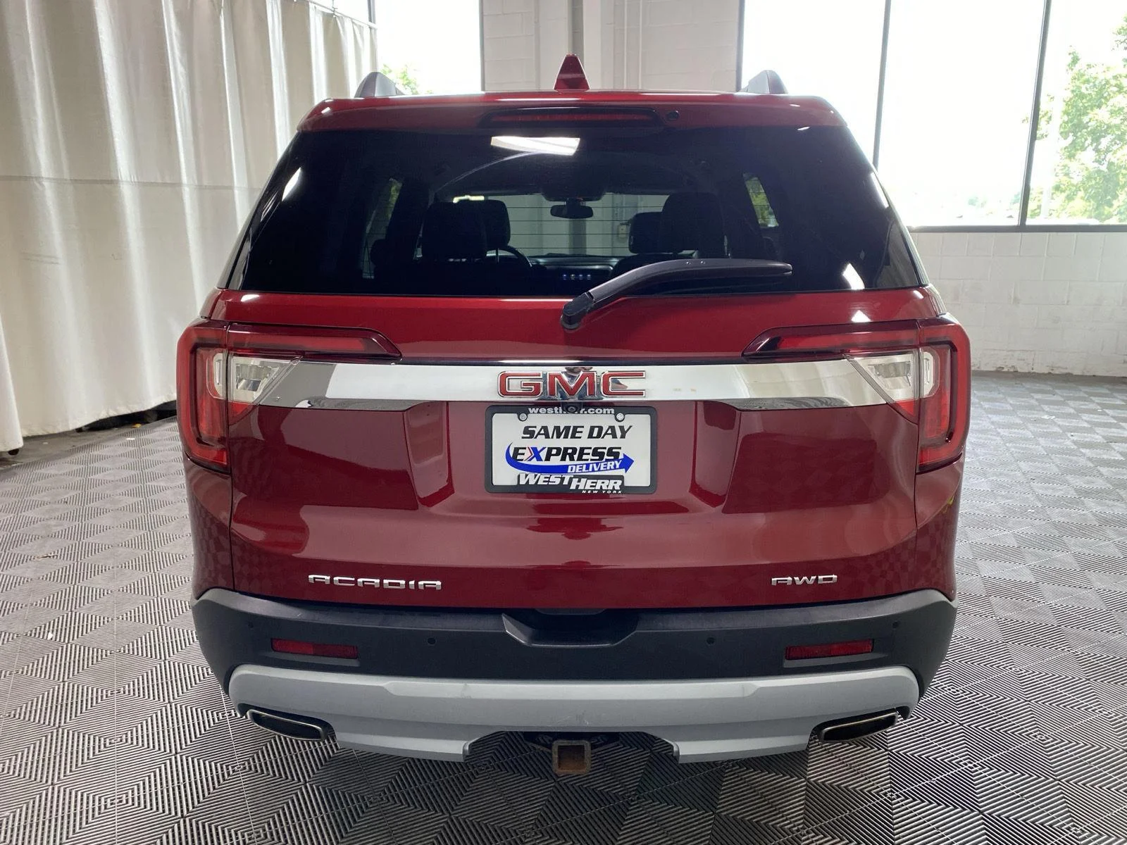 Used 2020 Red Quartz Tintcoat GMC SLE image 6