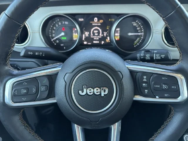 Used 2022 Gray Jeep Unlimited Sahara 4xe image 30