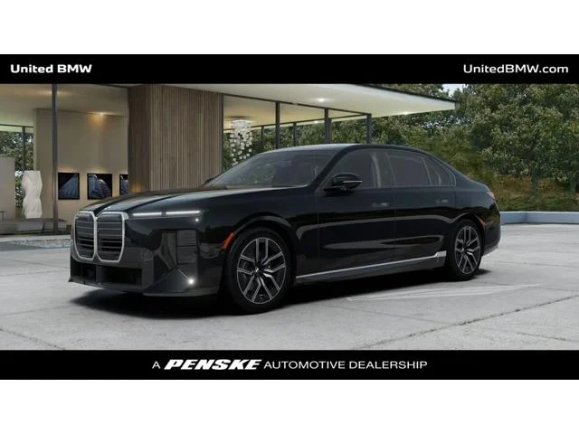 New 2027 Black Sapphire Metallic BMW 740 image 1