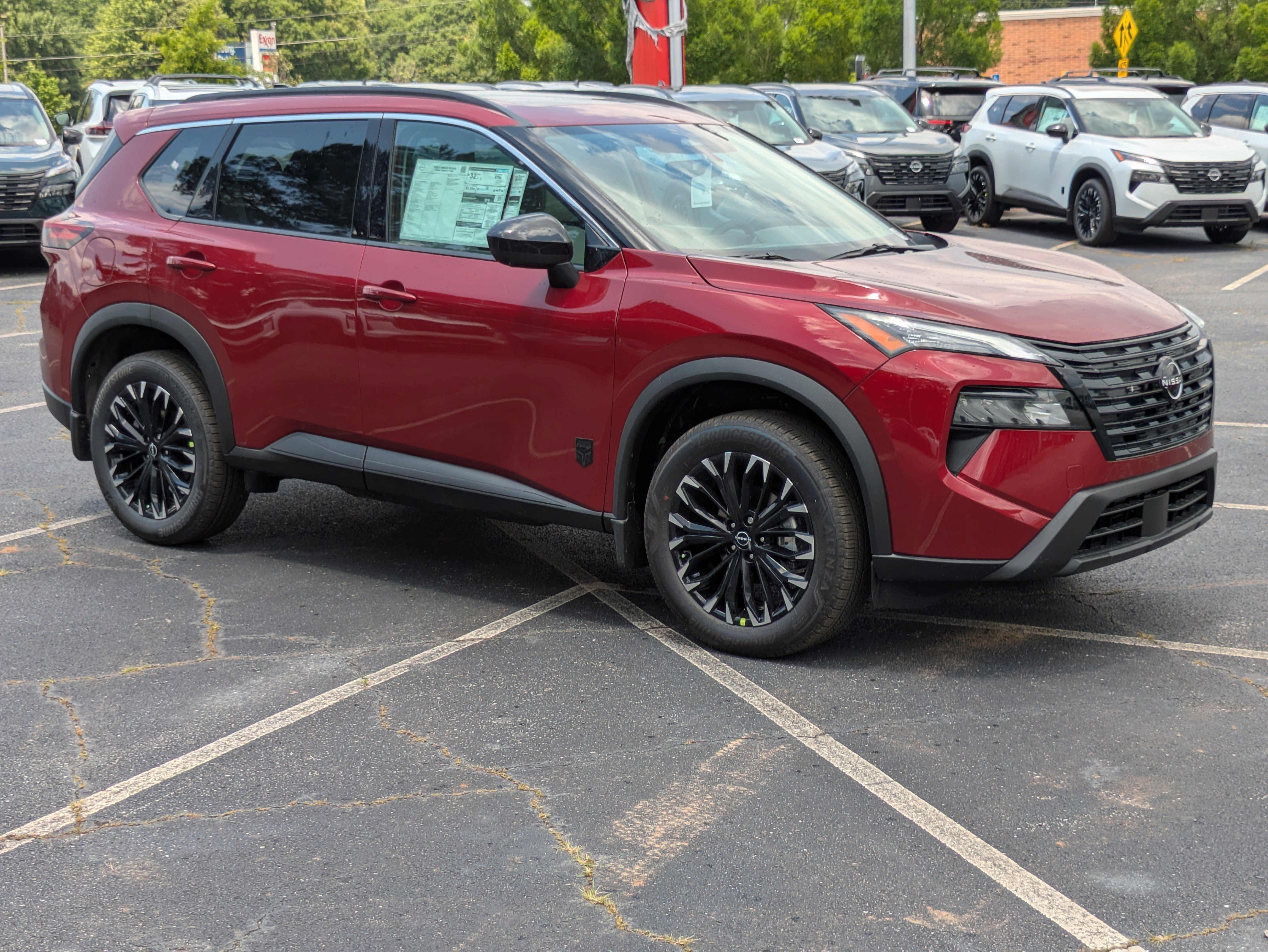 New 2026 Red Nissan Dark Armor image 1
