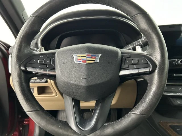 Used 2021 Red Cadillac Premium Luxury image 8