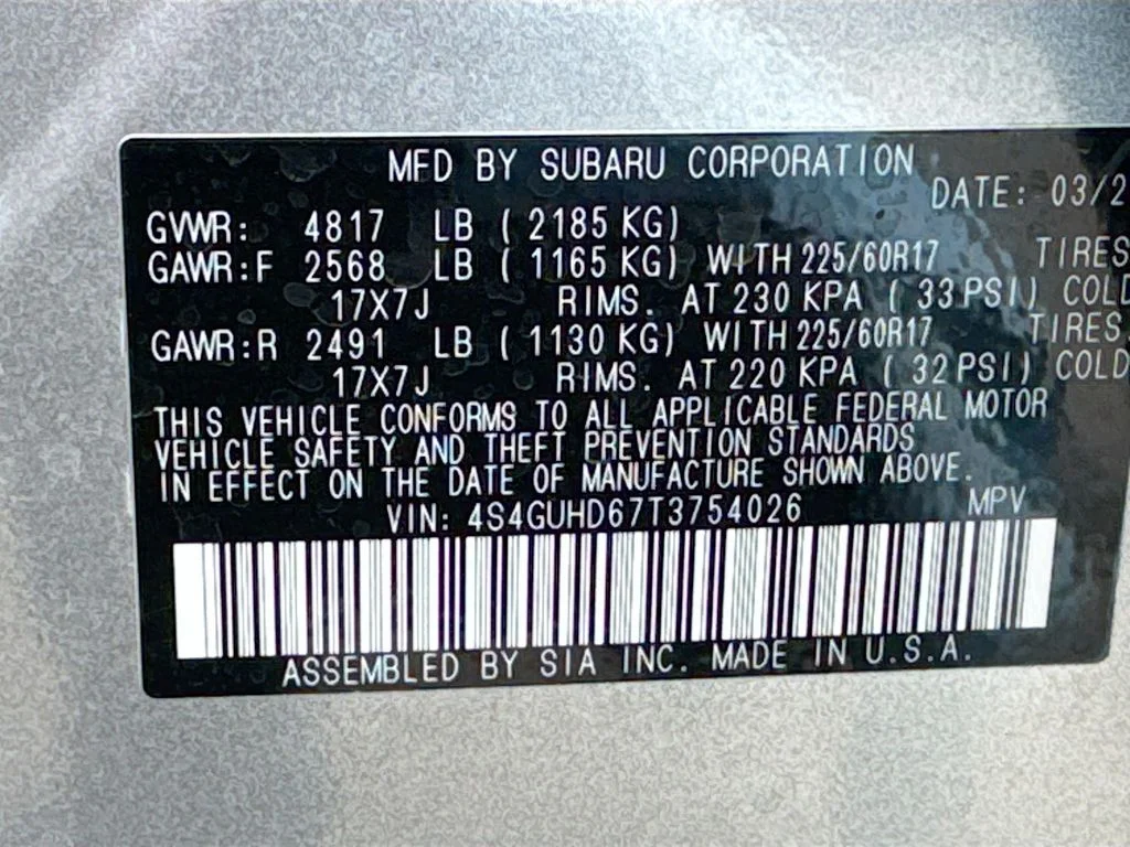 New 2026 ICE SILVER METALLIC Subaru Premium image 39