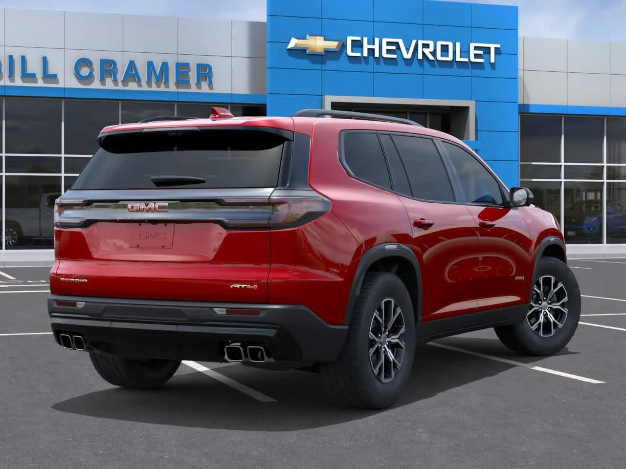 New 2026 Volcanic Red Tintcoat GMC AT4 image 4